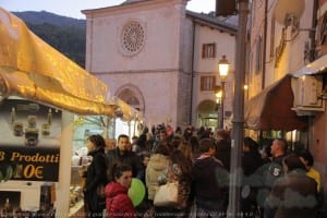 mostra mercato zafferano sera 2014